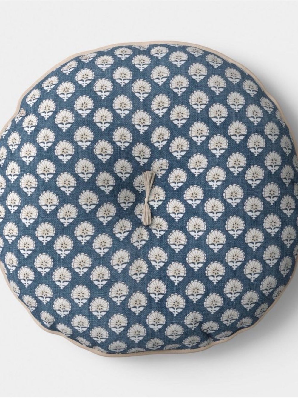 Round Block Print Pillow Blue/Neutral
- Threshold™